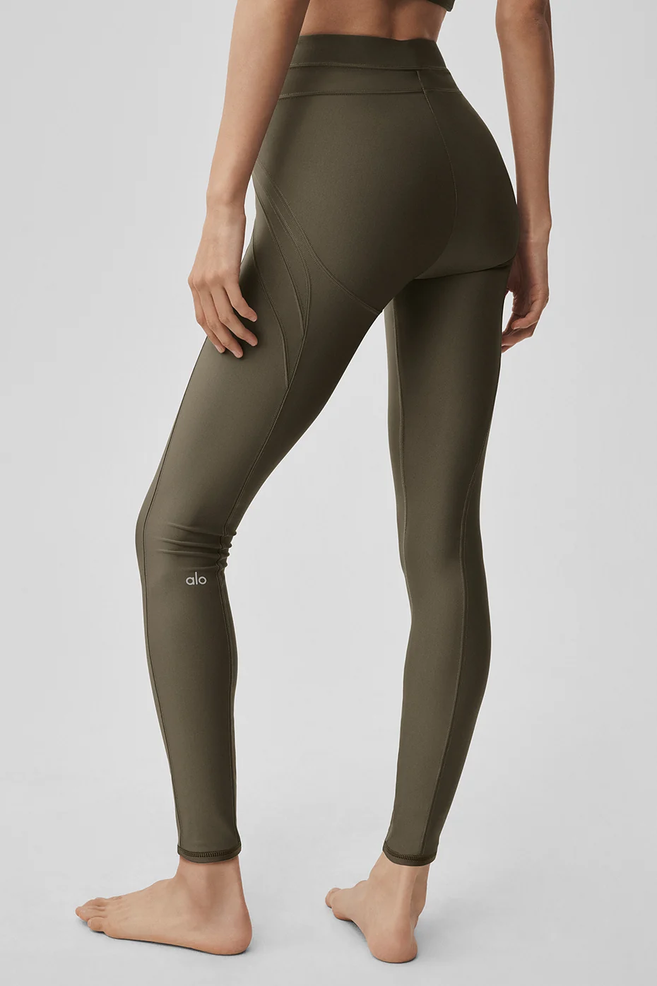 Airlift High-Waist Evolve Legging - Olive Tree - Image 3