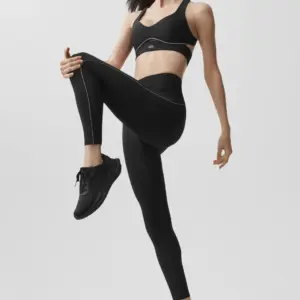 Airlift High-Waist 7/8 Speedwork Legging - Black