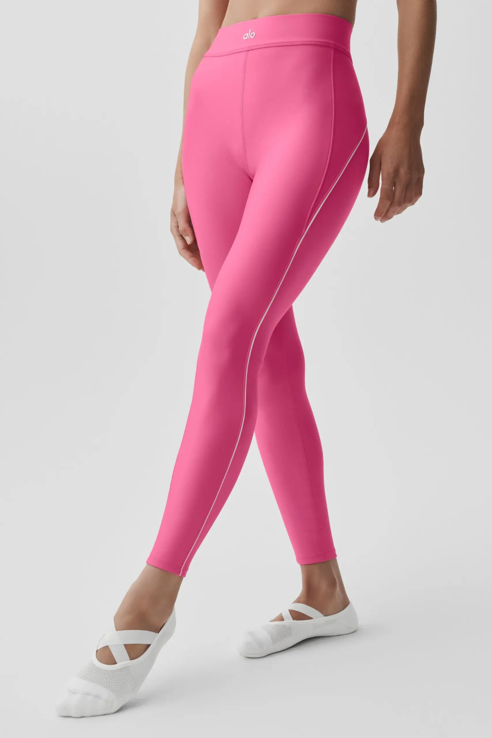 Airlift High-Waist 7/8 Speedwork Legging - Paradise Pink - Image 4