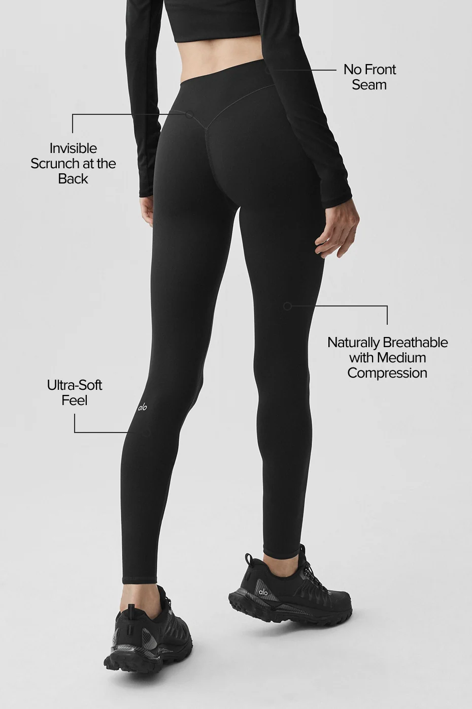 ALO Softsculpt 7/8 Define Legging - Black - Image 2