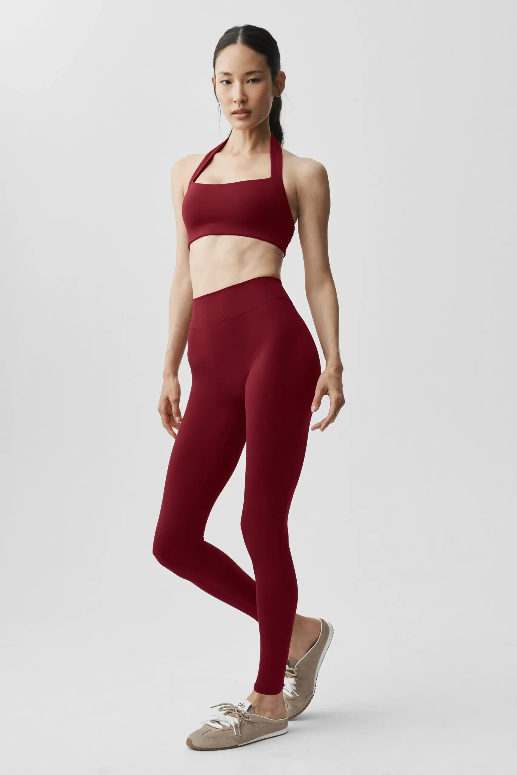 ALO Softsculpt 7/8 Define Legging - Summer Romance Red - Image 6