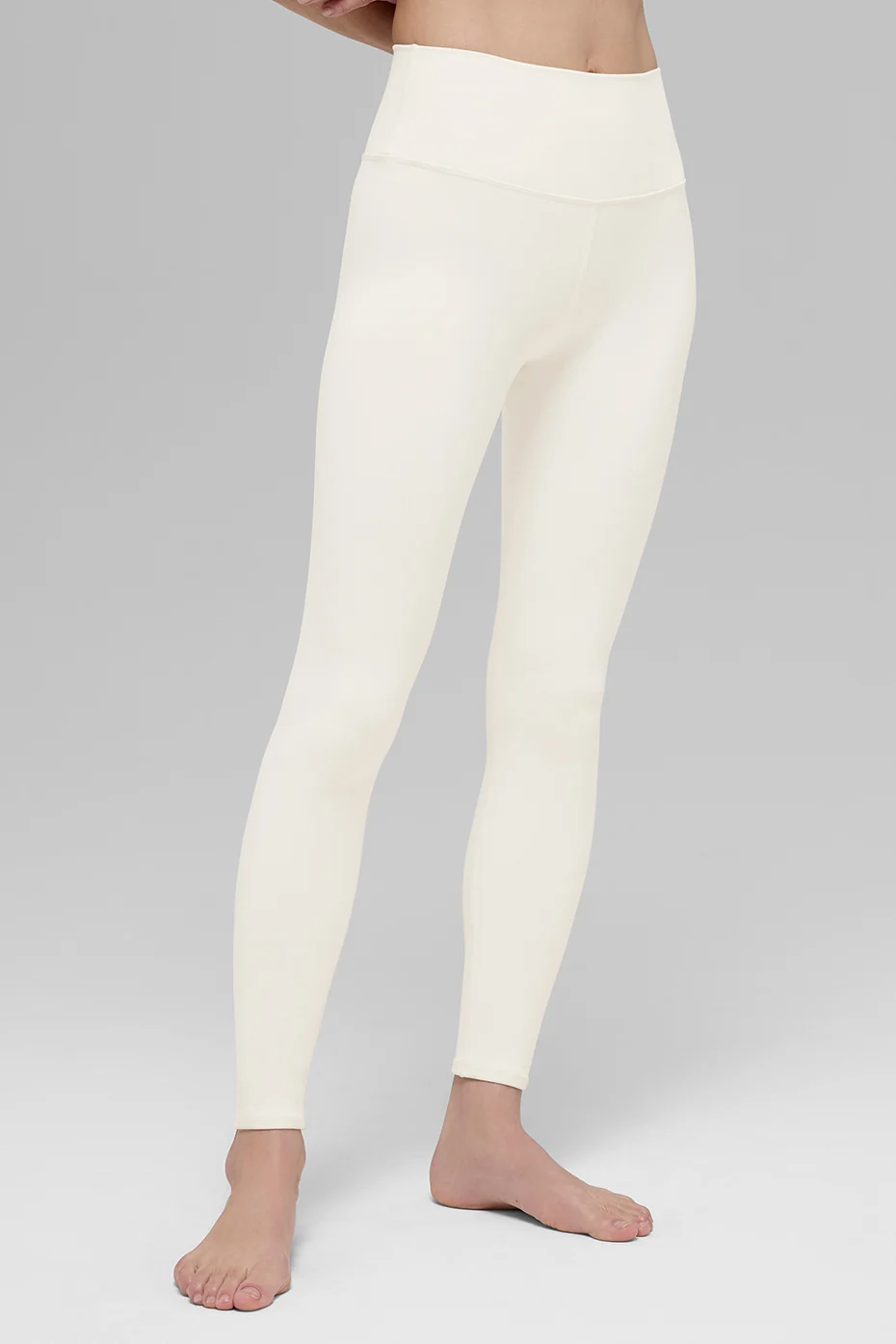 High-Waist Airbrush Legging - Ivory - Image 2