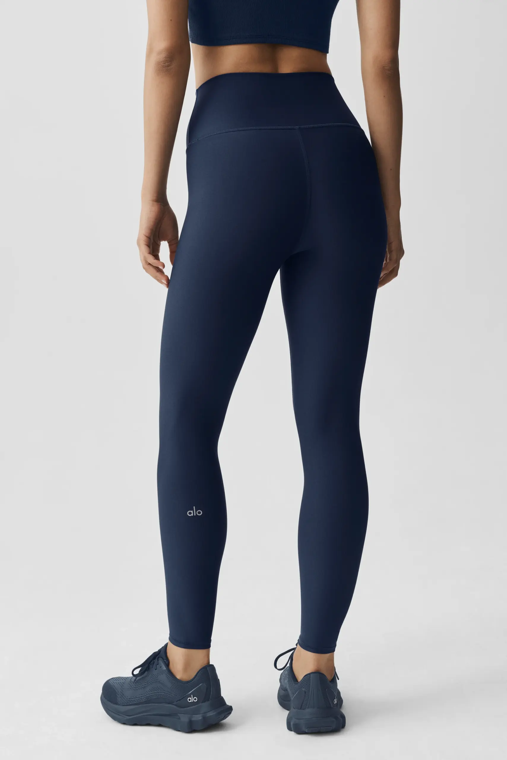 High-Waist Airlift Legging - Navy - Image 2