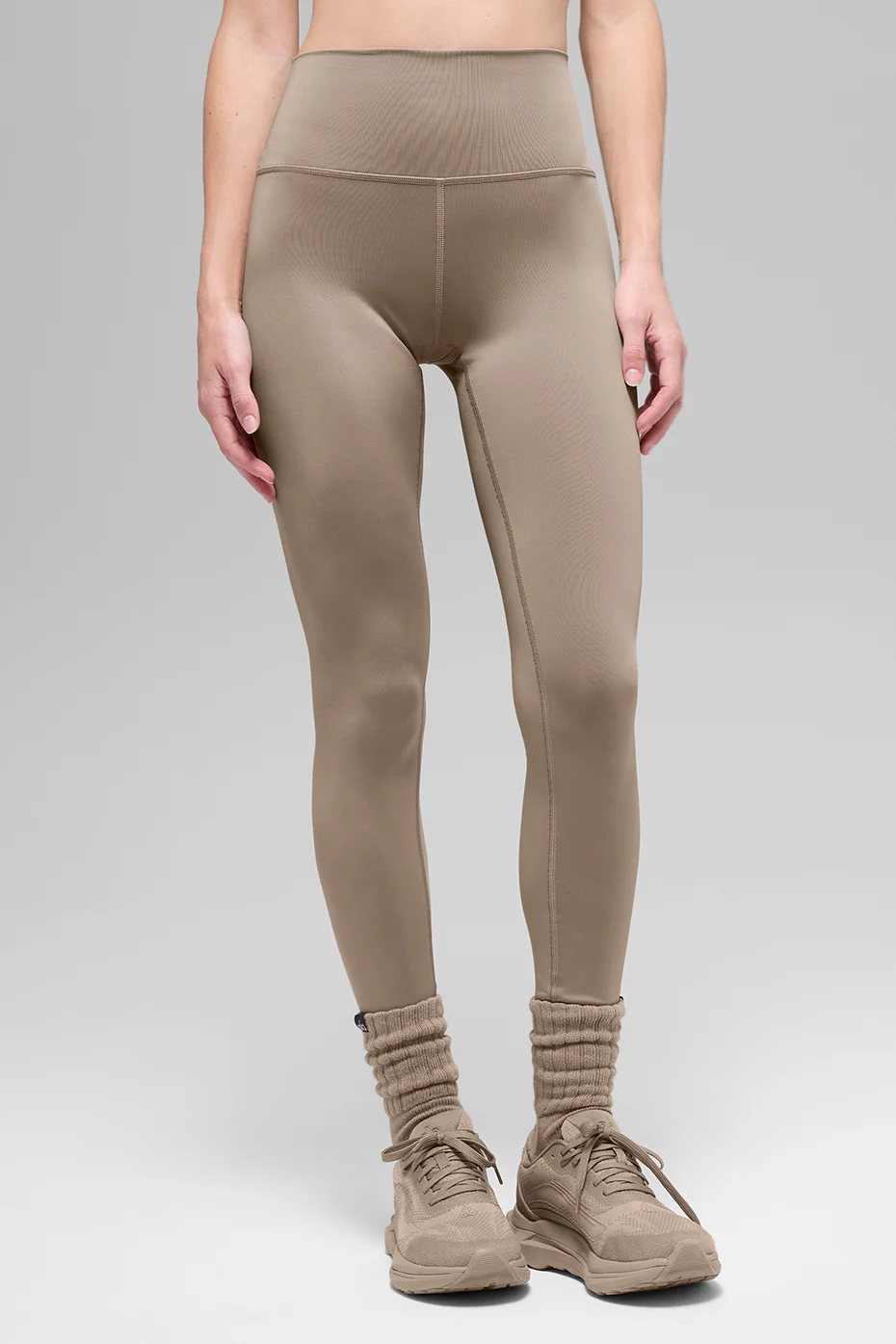High-Waist Airlift Legging - Gravel - Image 2