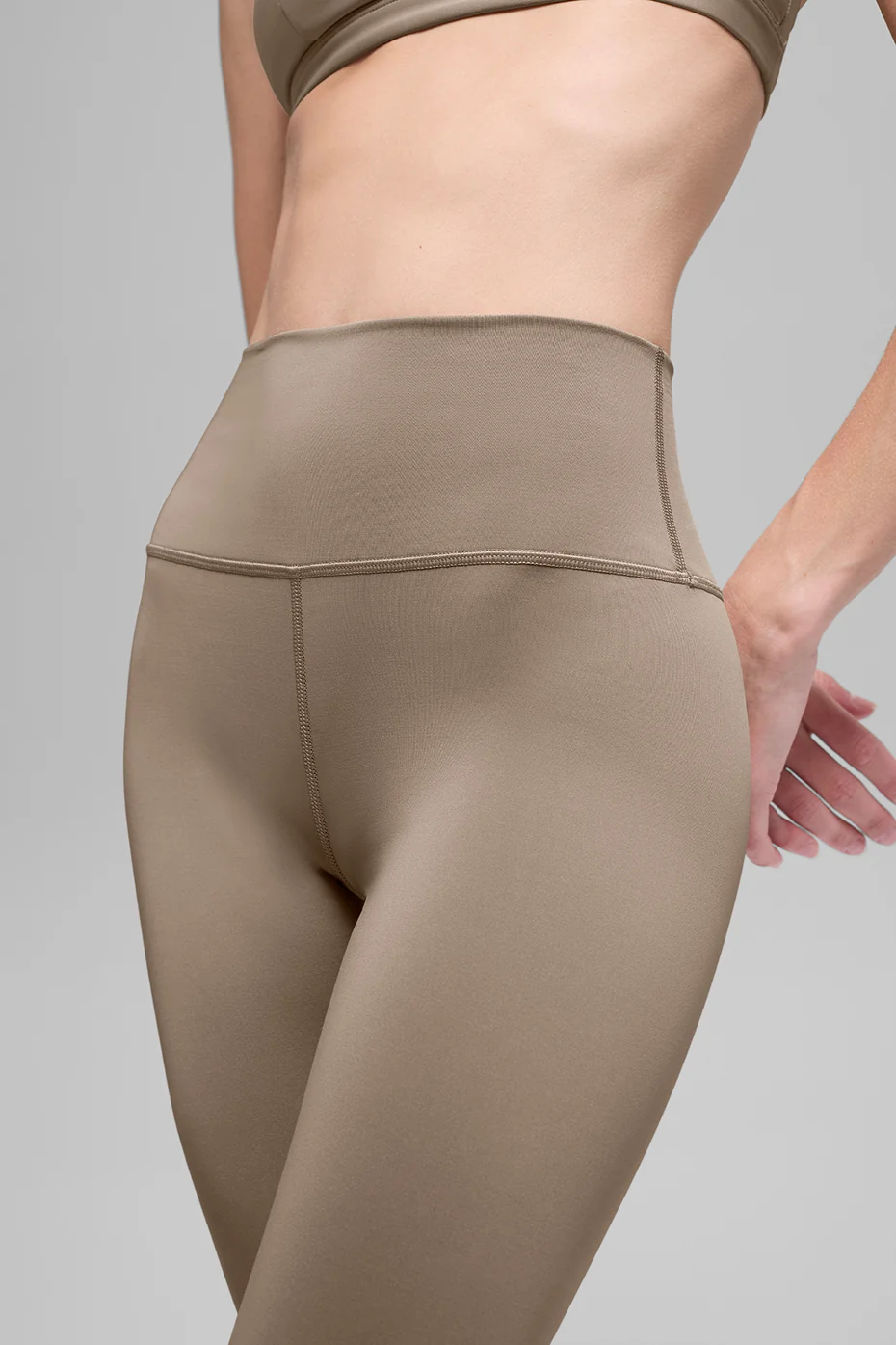 High-Waist Airlift Legging - Gravel - Image 4