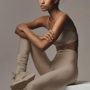 High-Waist Airlift Legging - Gravel