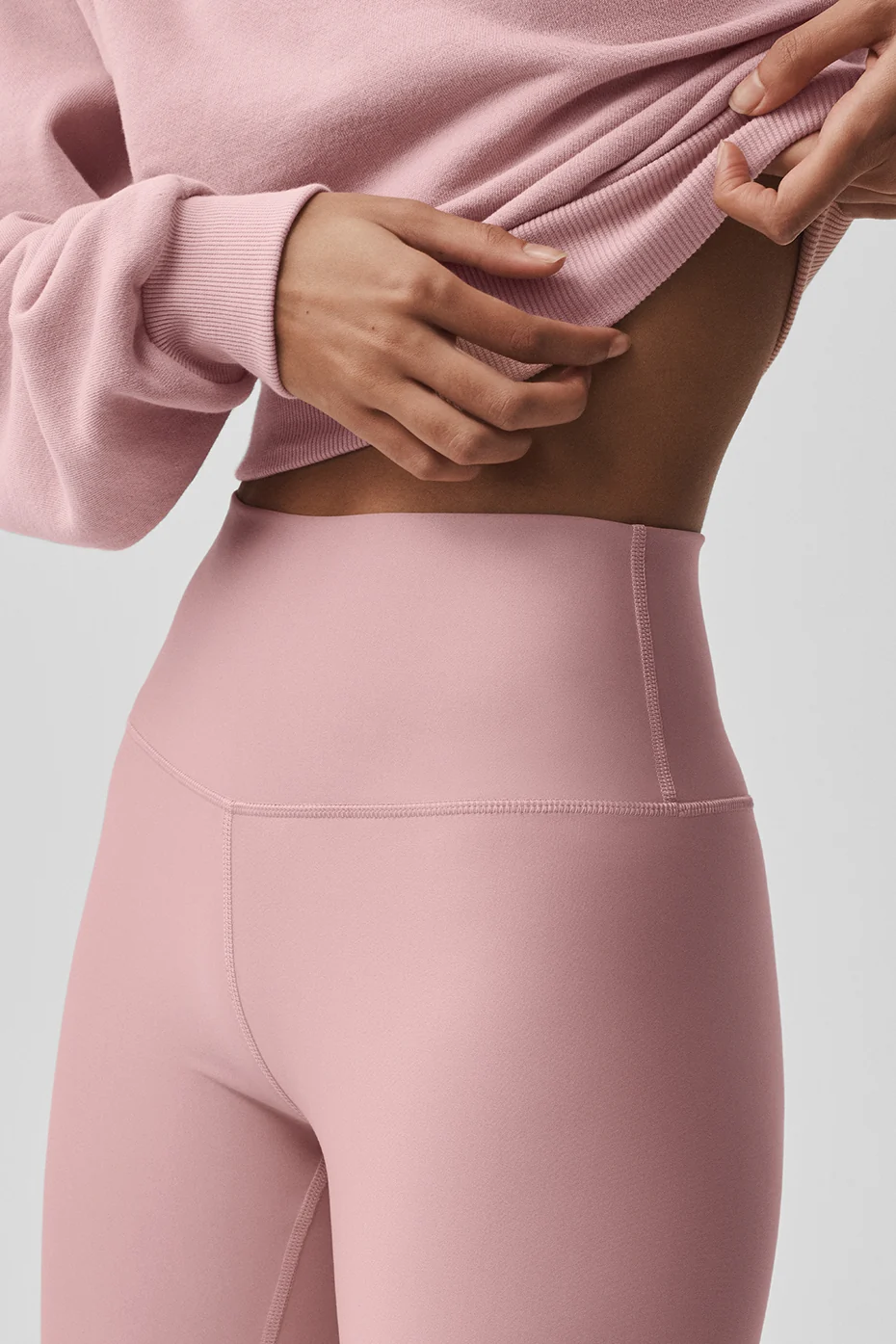 High-Waist Airlift Legging - Vintage Pink - Image 3
