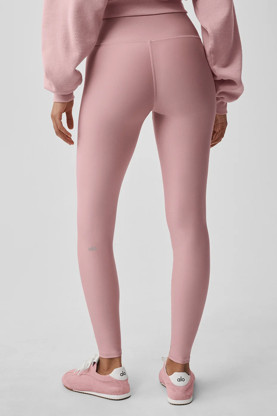 High-Waist Airlift Legging - Vintage Pink - Image 2