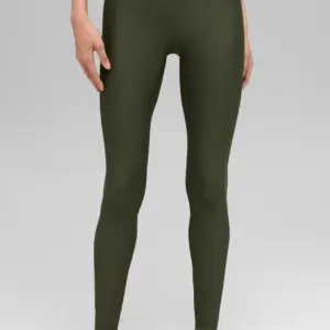 High-Waist Airlift Legging - Green Olive
