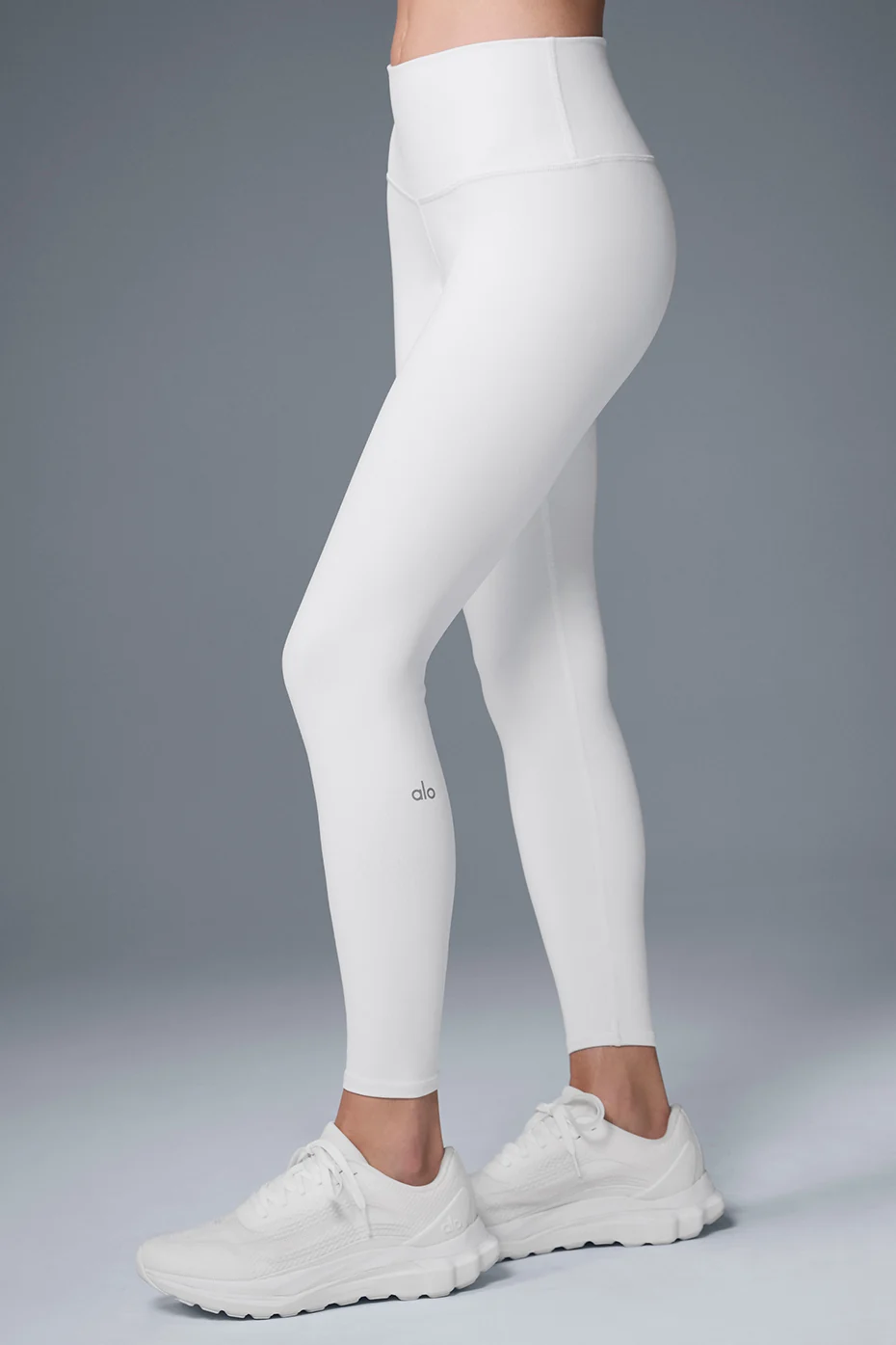 7/8 High-Waist Airbrush Legging - White - Image 4