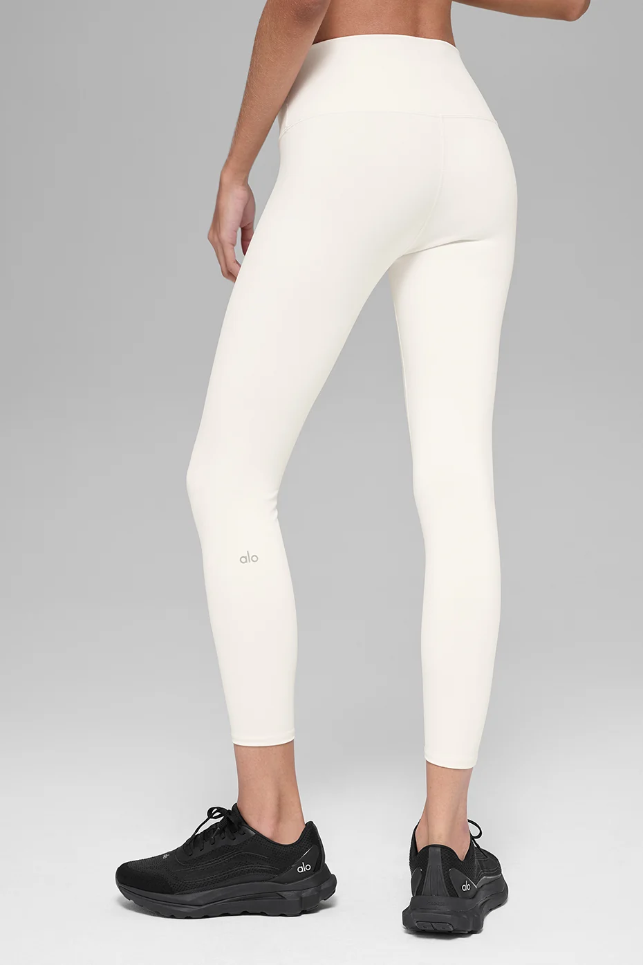 7/8 High-Waist Airbrush Legging - Ivory - Image 4