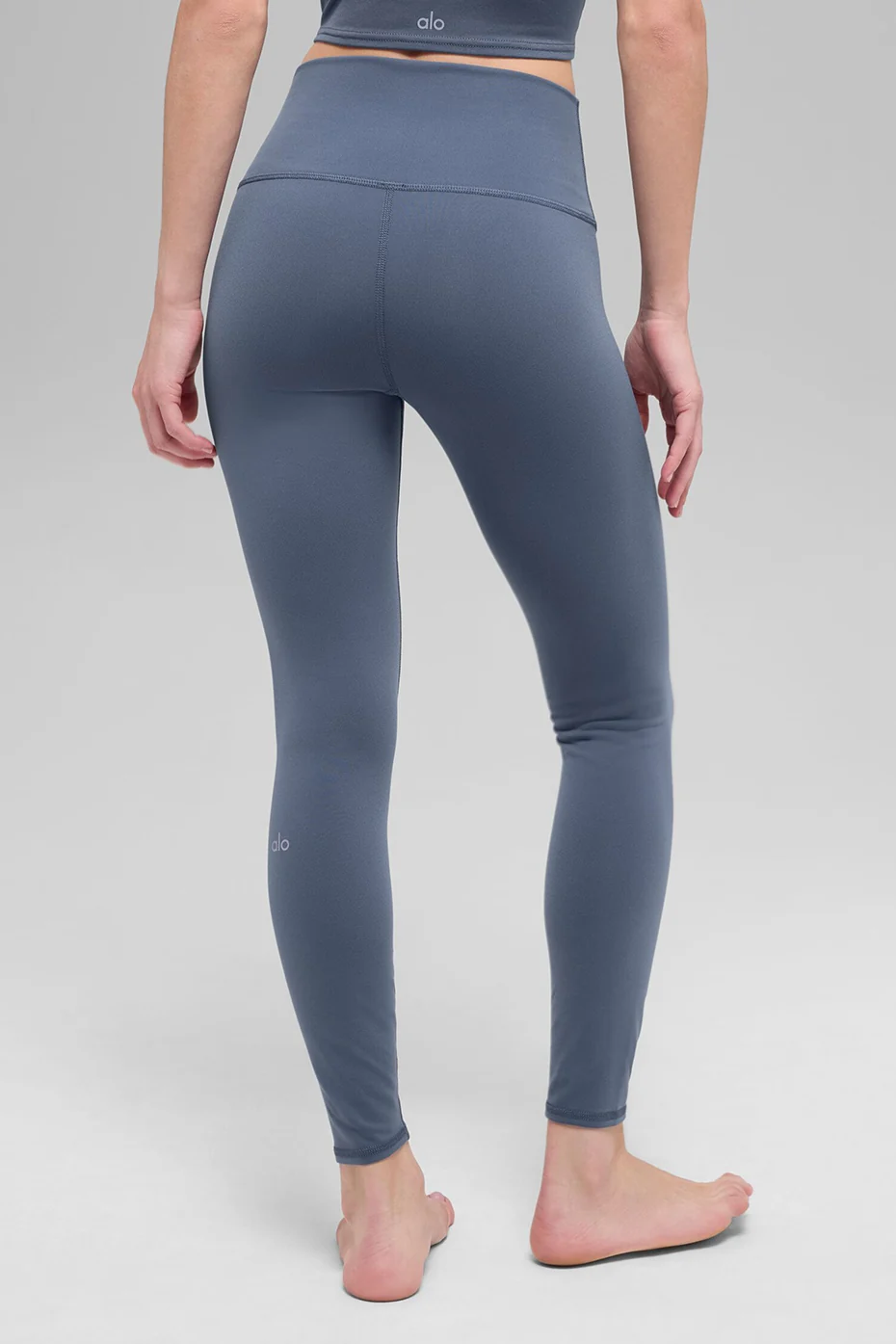 7/8 High-Waist Airbrush Legging - Bluestone - Image 3