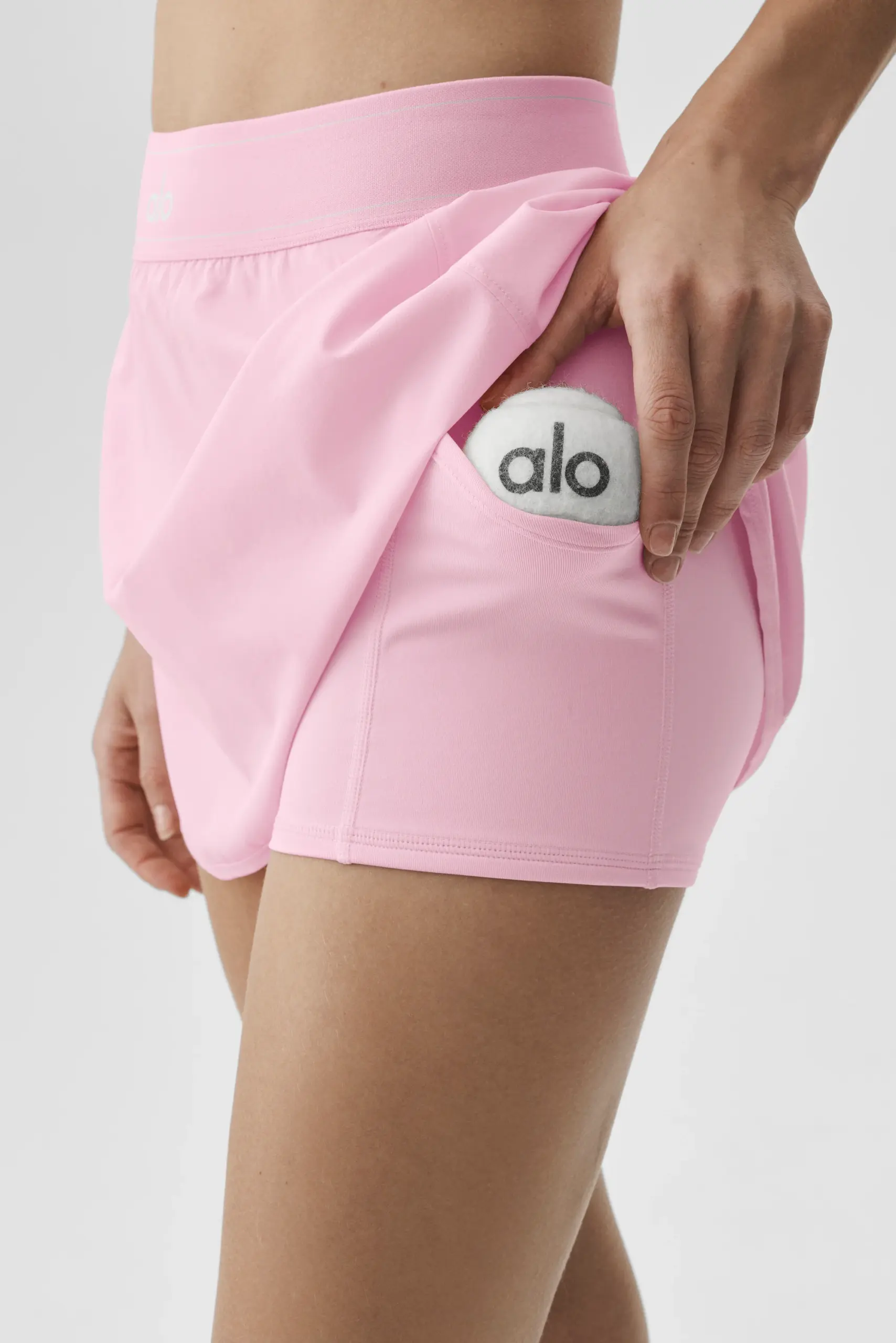 Match Point Tennis Skirt - Pink Marshmallow - Image 2