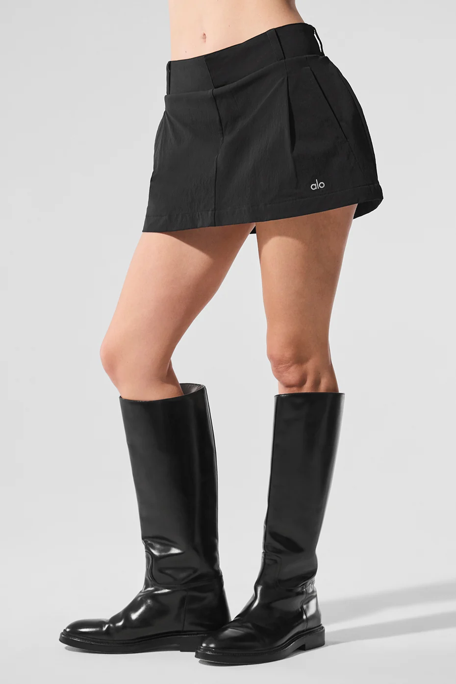 Fan Club Mini Skirt - Black - Image 4