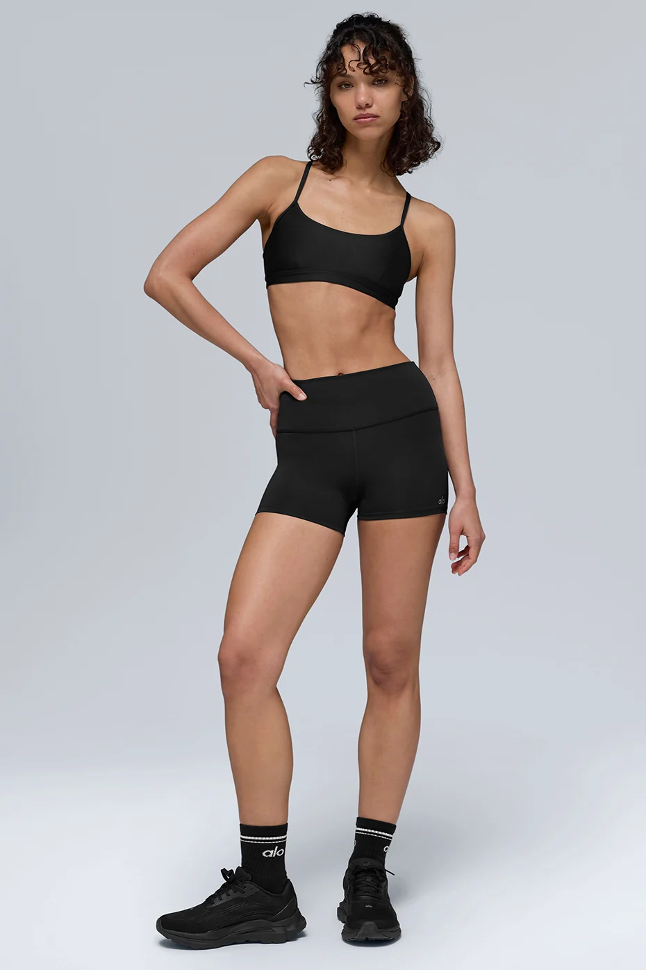 3 High-Waist Airlift Short - Black - Image 5