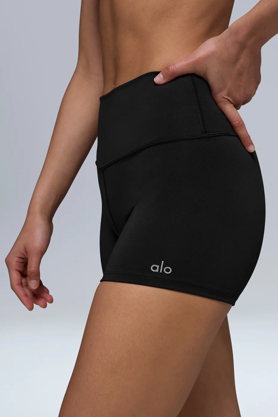 3 High-Waist Airlift Short - Black - Image 4