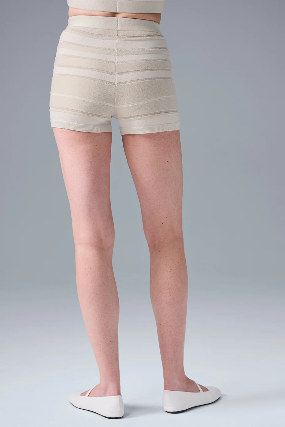 Sport Play High-Waist Knit Short - Ivory/Alabaster - Image 3