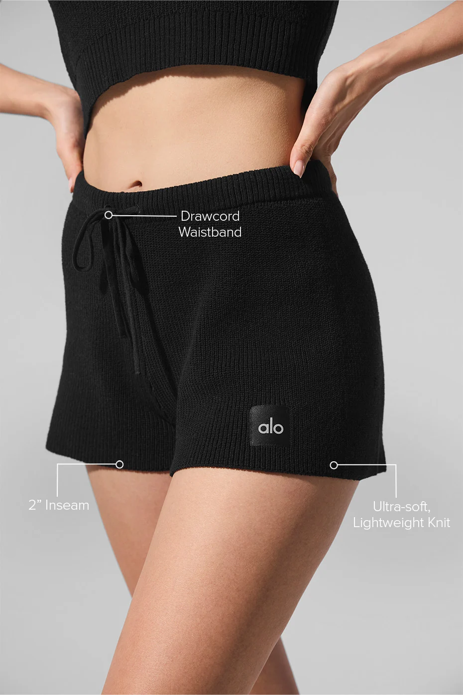 Supernatural Sweater Short - Black - Image 2
