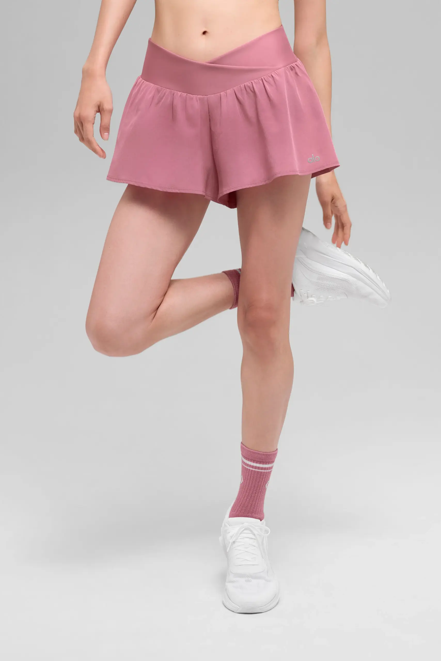 V-Cute Running Short - Pink Wild Rose - Image 4