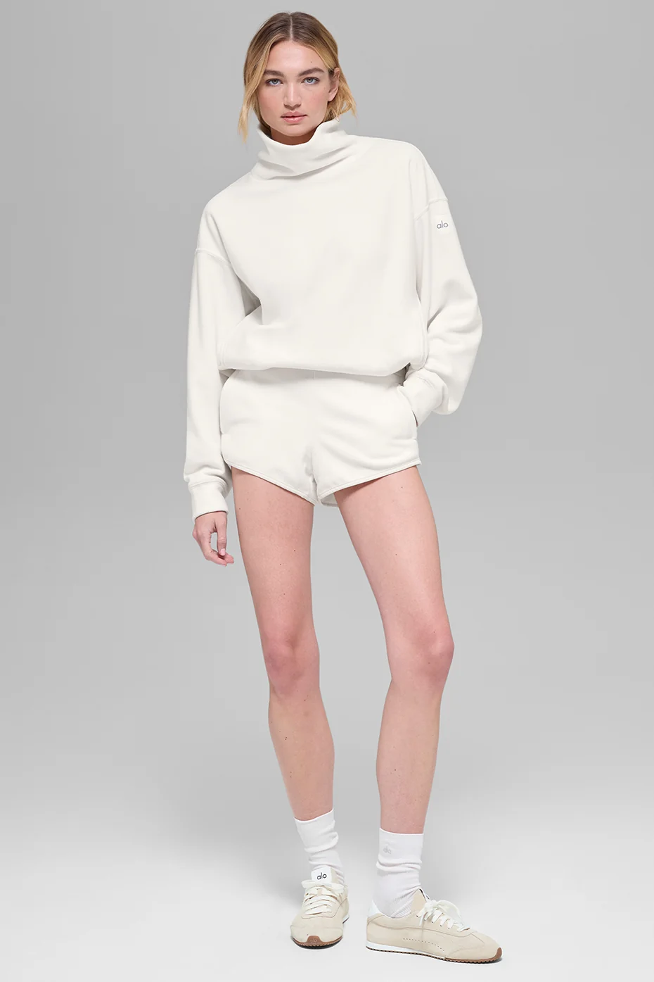 Polar Fleece Retreat Short - Ivory - Image 5