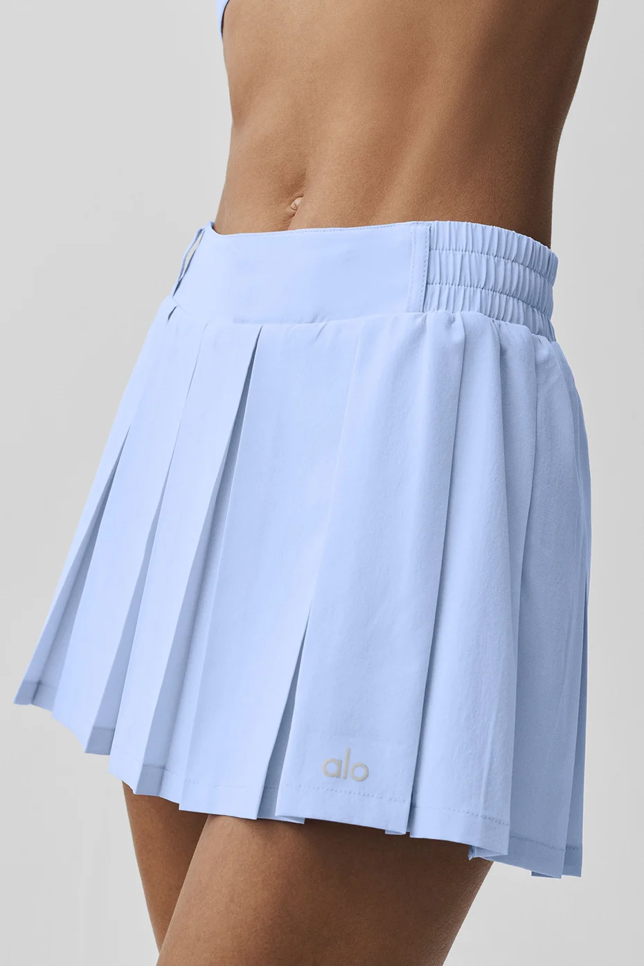 Rally Tennis Skirt - Light Provence Blue - Image 3