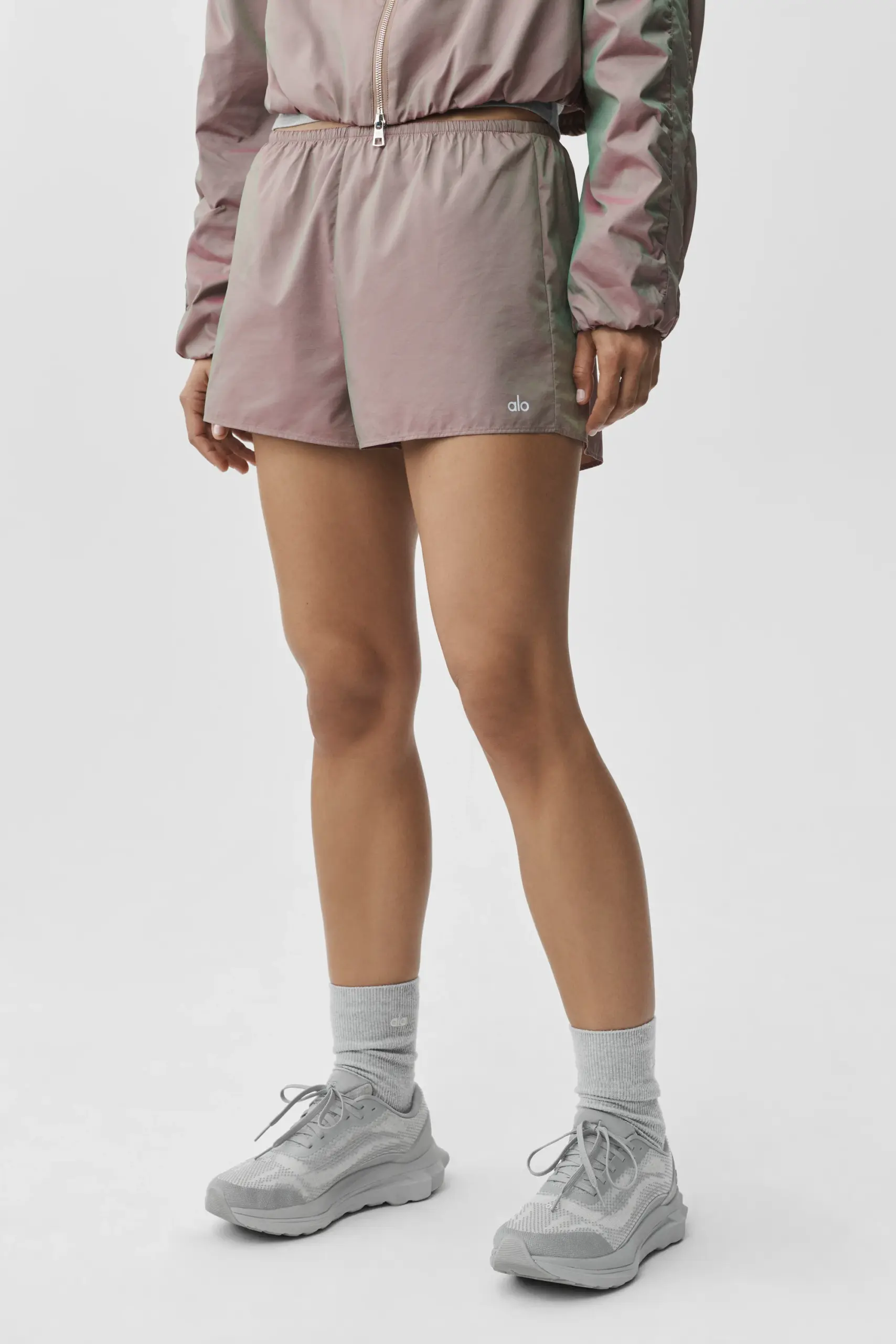 High-Waist Prismatic Short - Pink Moonlight - Image 4