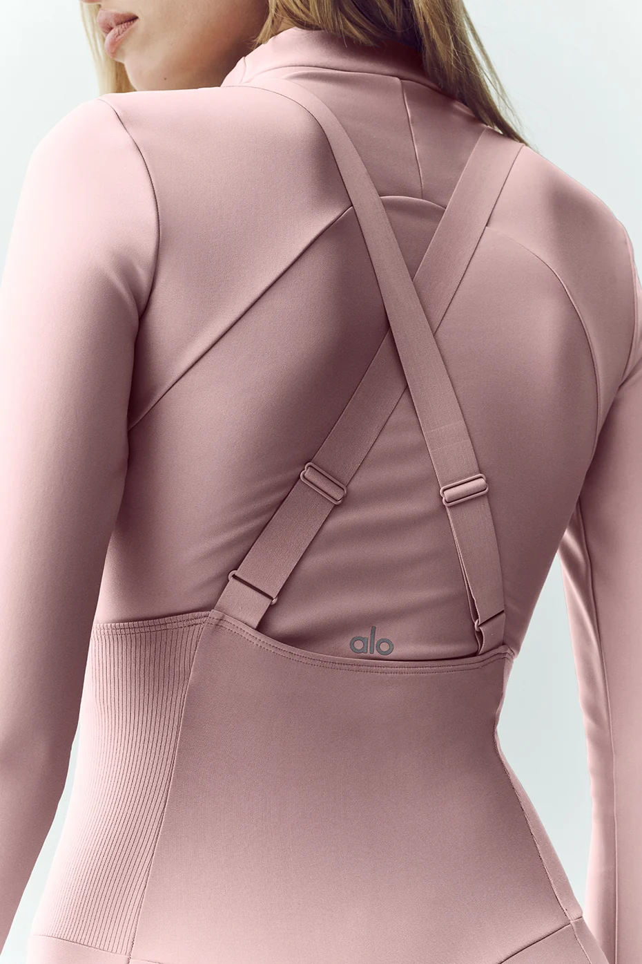Airlift Winter Warm Ski Time Bib - Pink Champagne - Image 4