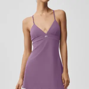 Airbrush Splendor Dress - Plum Kiss