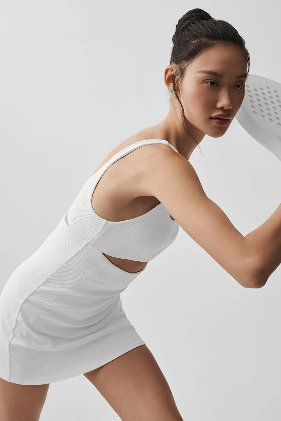 Slice Tennis Dress - White - Image 5