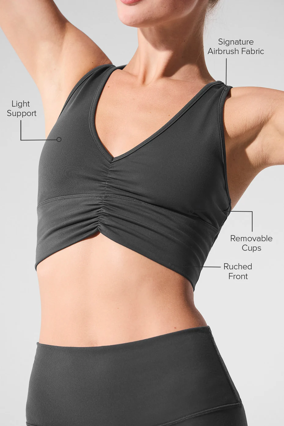 Wild Thing Bra - Anthracite - Image 2