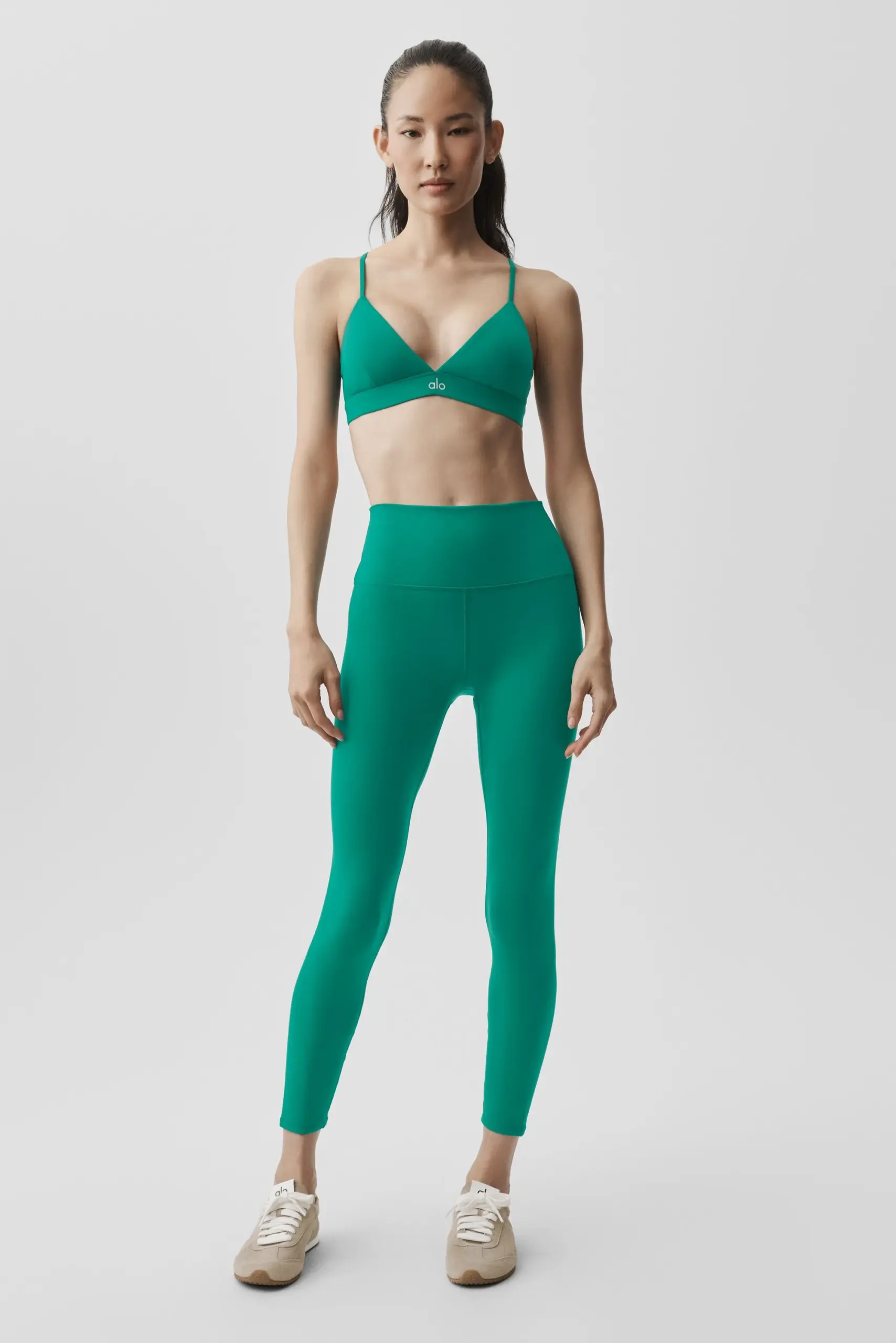 Splendor Bra - Emerald Isle/White - Image 5