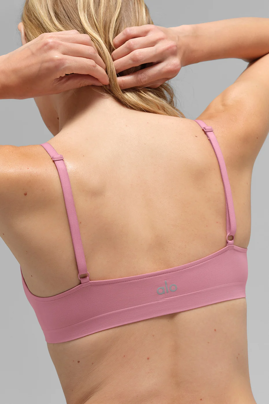 Sheer Glow Bra - Pink Wild Rose - Image 2