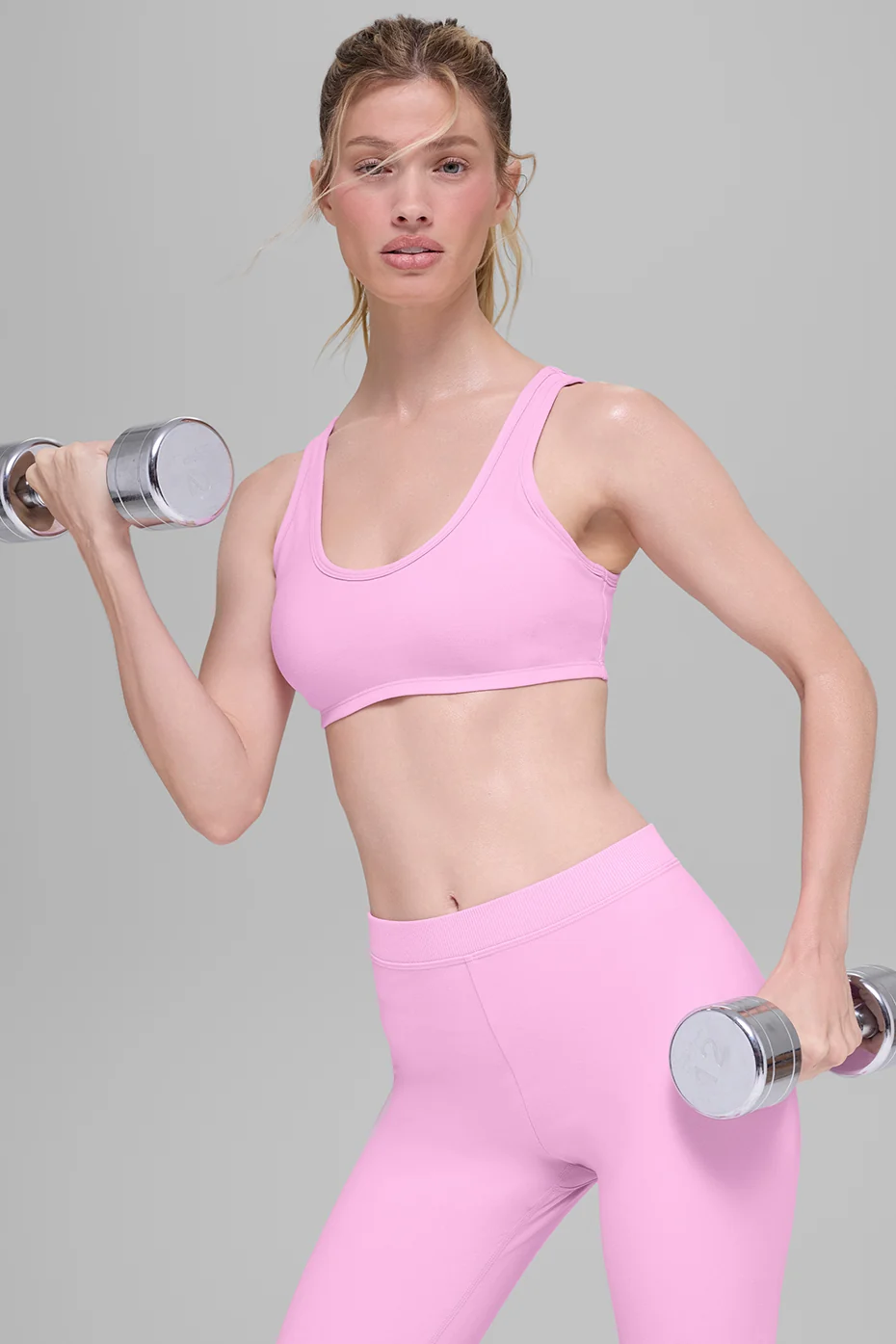 Alosoft Center Stage Bra - Candy Heart Pink - Image 4