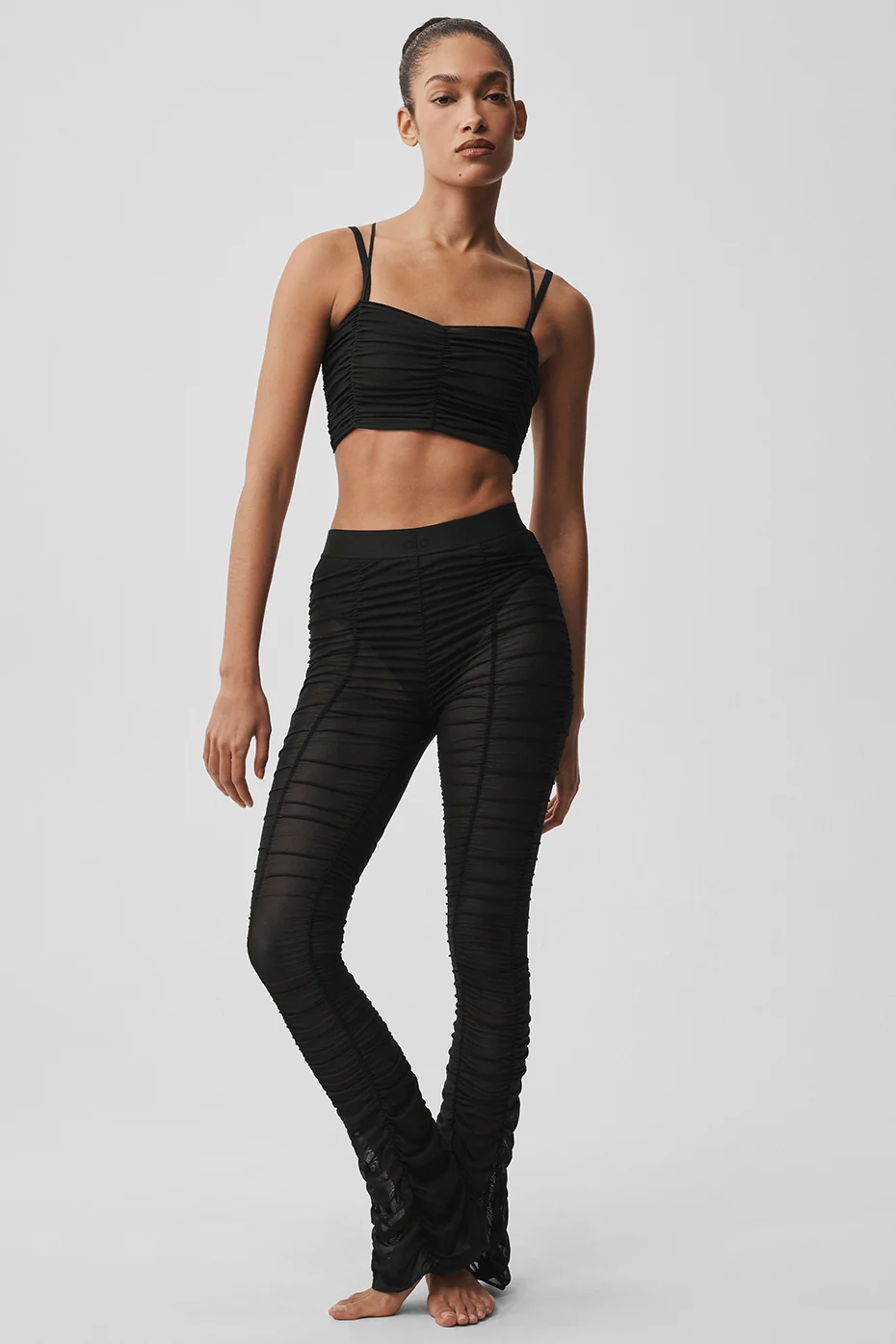 Airlift Mesh Cherish Bra - Black - Image 4