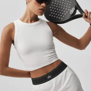 Sway Bra Tank - White