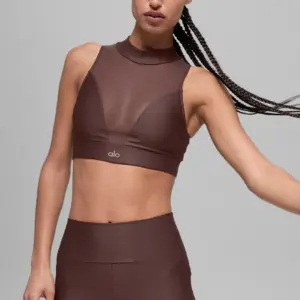Airlift Mesh Infatuation Bra - Brownstone