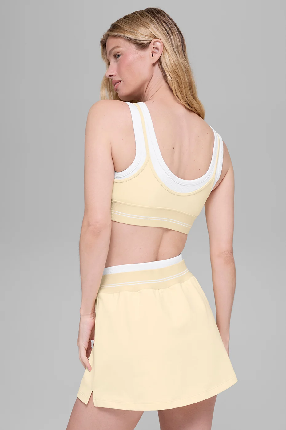 Airbrush Better Together Bra - Candlelight Yellow/White - Image 2