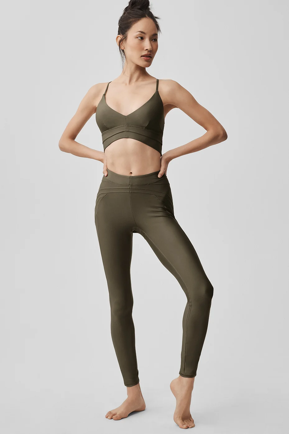 Airlift Evolve Bra - Olive Tree - Image 5