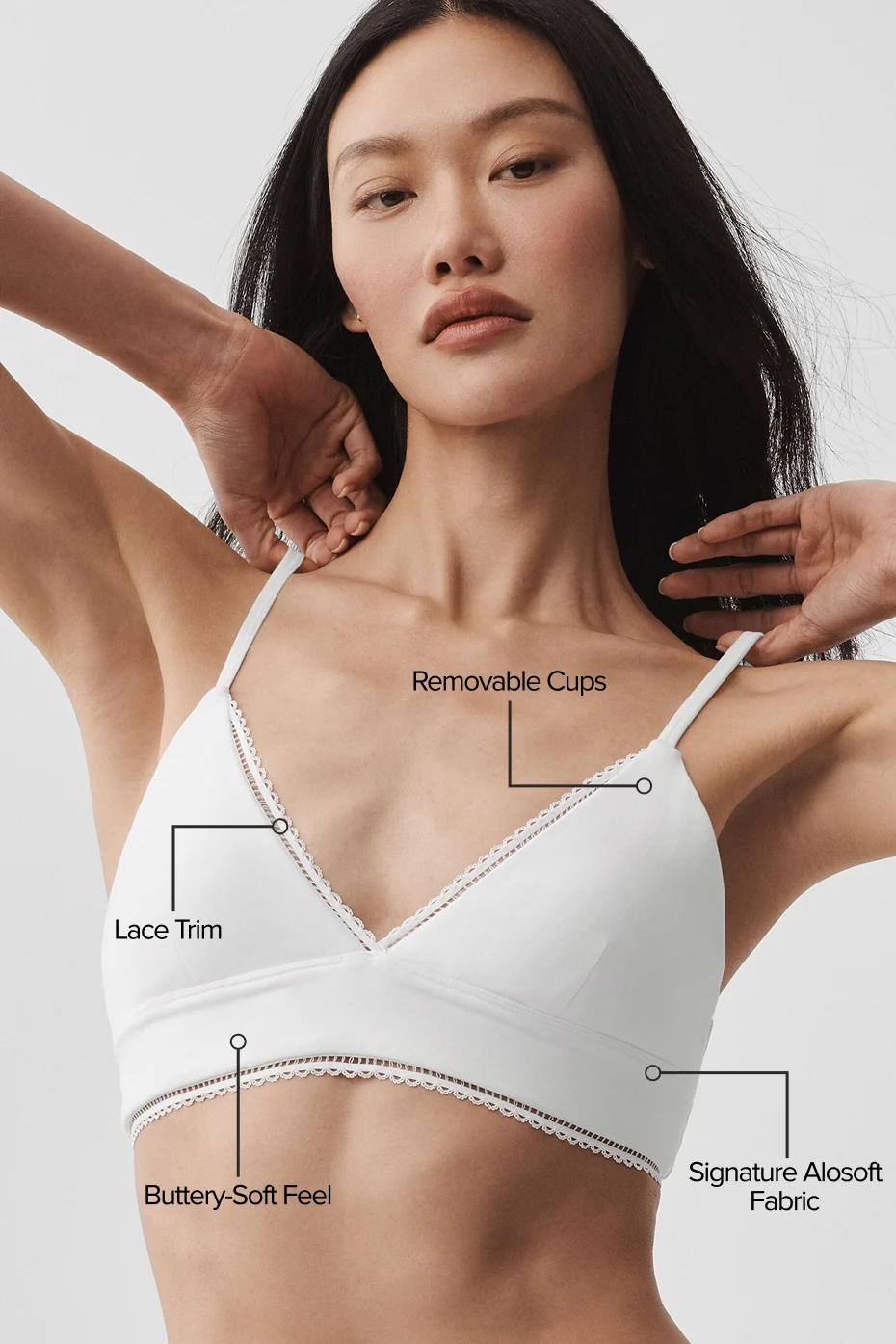 Alosoft Affection Bra - White - Image 2